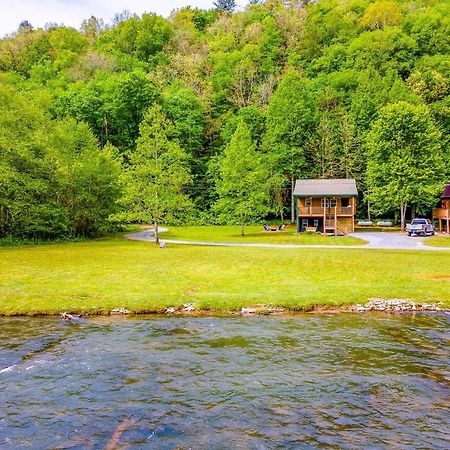 マーフィ Cozy Riverfront Cabin With Fire Pit Fish And Explore!ヴィラ エクステリア 写真